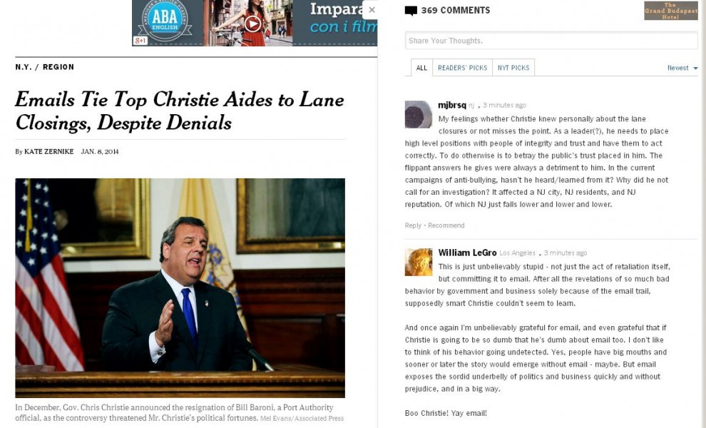 Il restyling del New York Times: le novit&agrave;