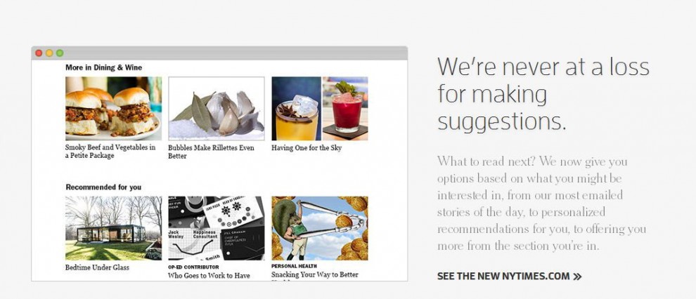 Il restyling del New York Times: le novit&agrave;