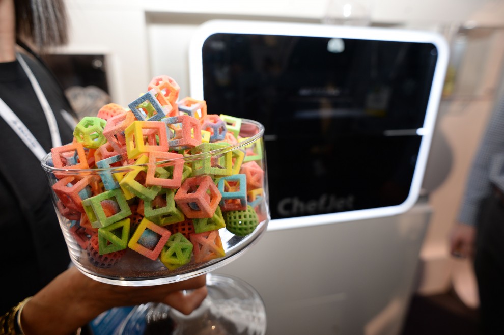 Al Ces di Las Vegas tra le stampanti 3D anche quelle per il cibo