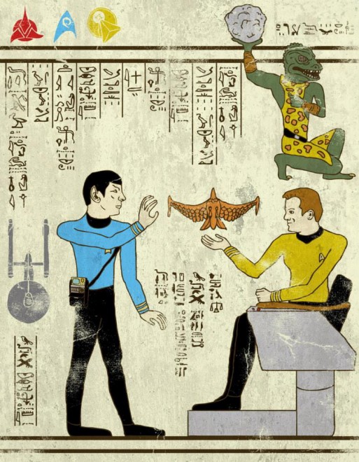 Cosplay e supereroi al posto degli egizi: i geroglifici sono geek
