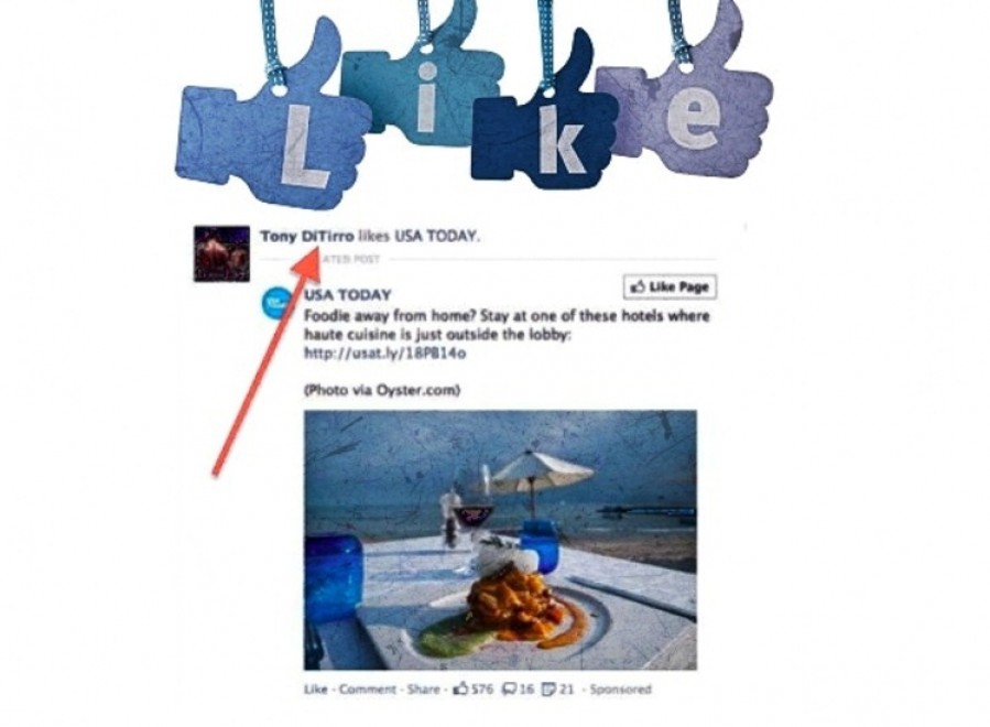 Facebook, quanti "Mi piace" tra la pubblicit&agrave;