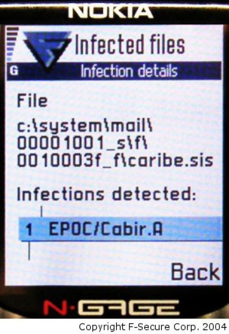 Dieci anni di virus sui cellulari