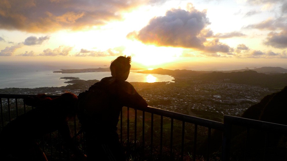 Hawaii, trekking sullo strapiombo