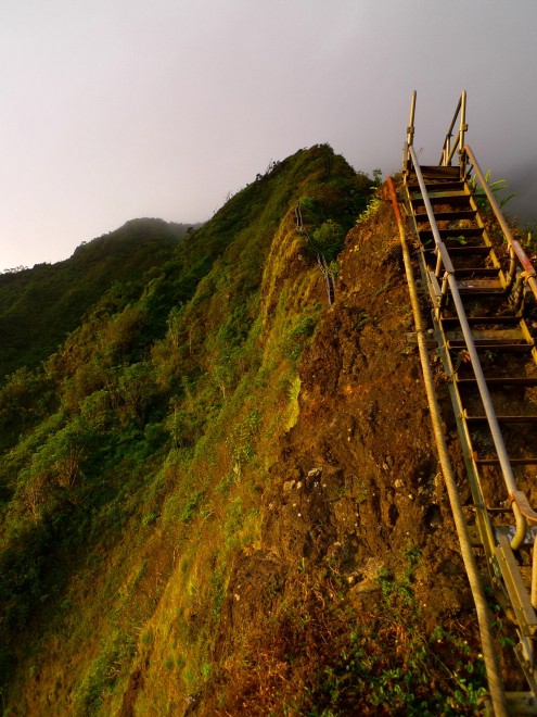 Hawaii, trekking sullo strapiombo