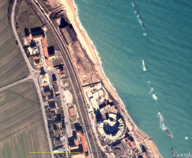 Coste urbanizzate a rischio idrogeologico, prima e dopo