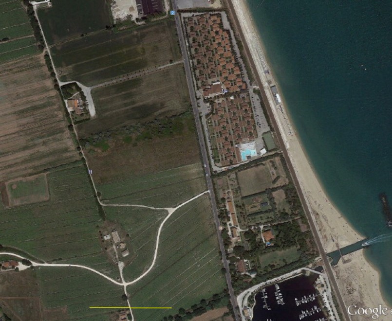 Coste urbanizzate a rischio idrogeologico, prima e dopo