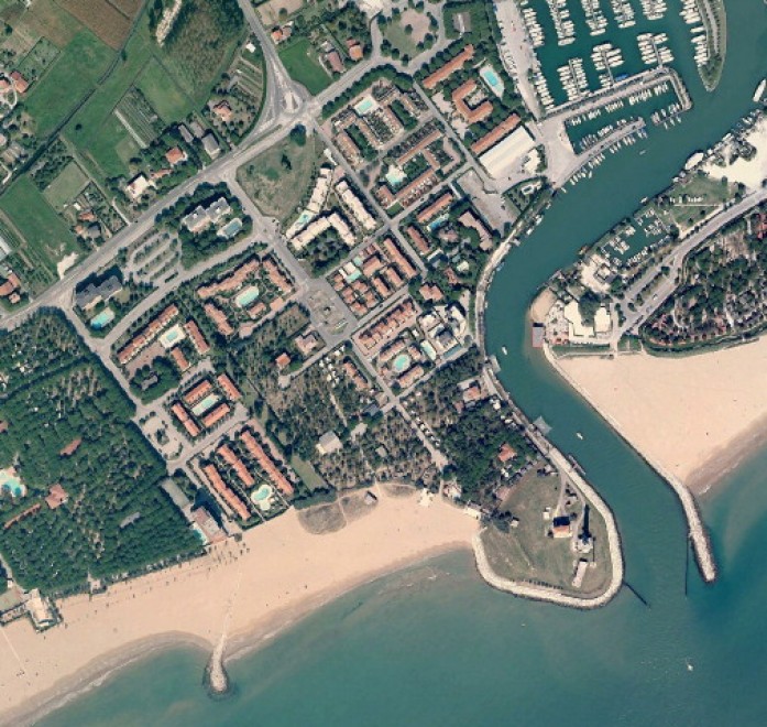 Coste urbanizzate a rischio idrogeologico, prima e dopo