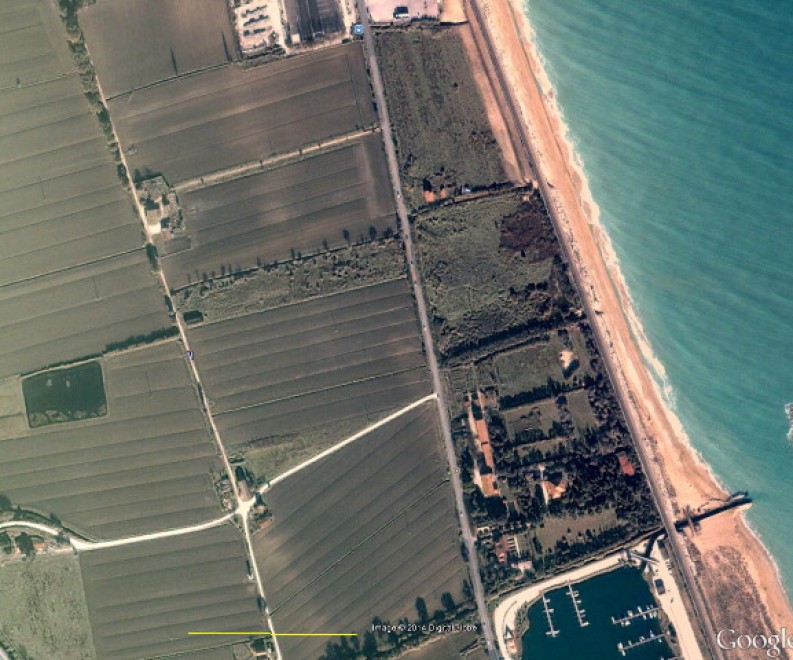 Coste urbanizzate a rischio idrogeologico, prima e dopo