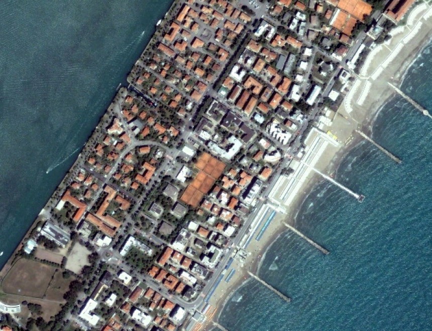 Coste urbanizzate a rischio idrogeologico, prima e dopo