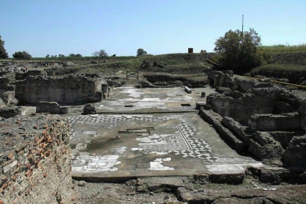 Sibari, gli scavi sommersi dall'acqua