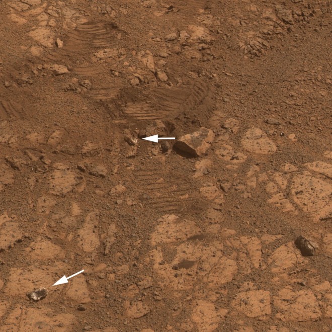 Marte, risolto il giallo della roccia misteriosa