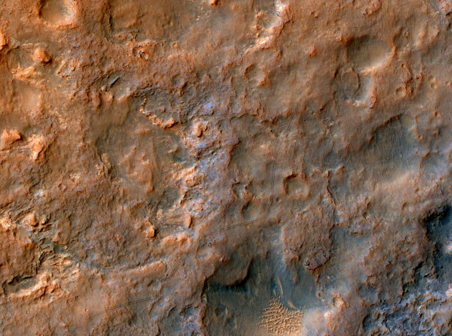 Marte, risolto il giallo della roccia misteriosa