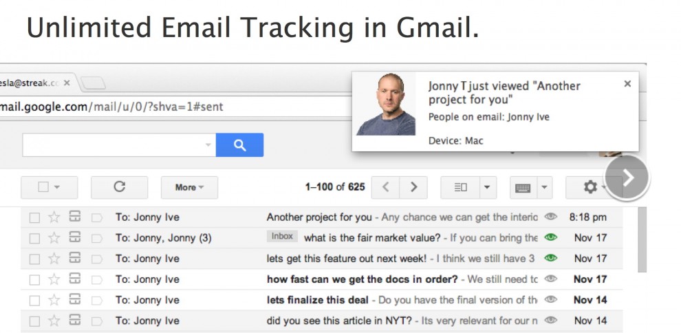 Streak, oltre la privacy di Gmail