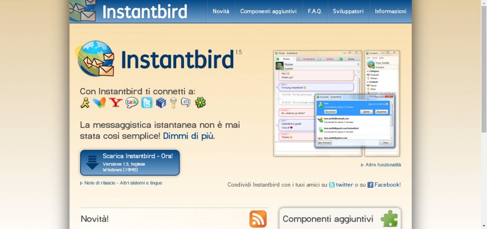 Arriva il software che ci fa chattare anonimamente