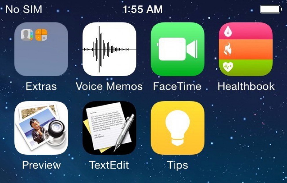 iOS 8, prime schermate sul web