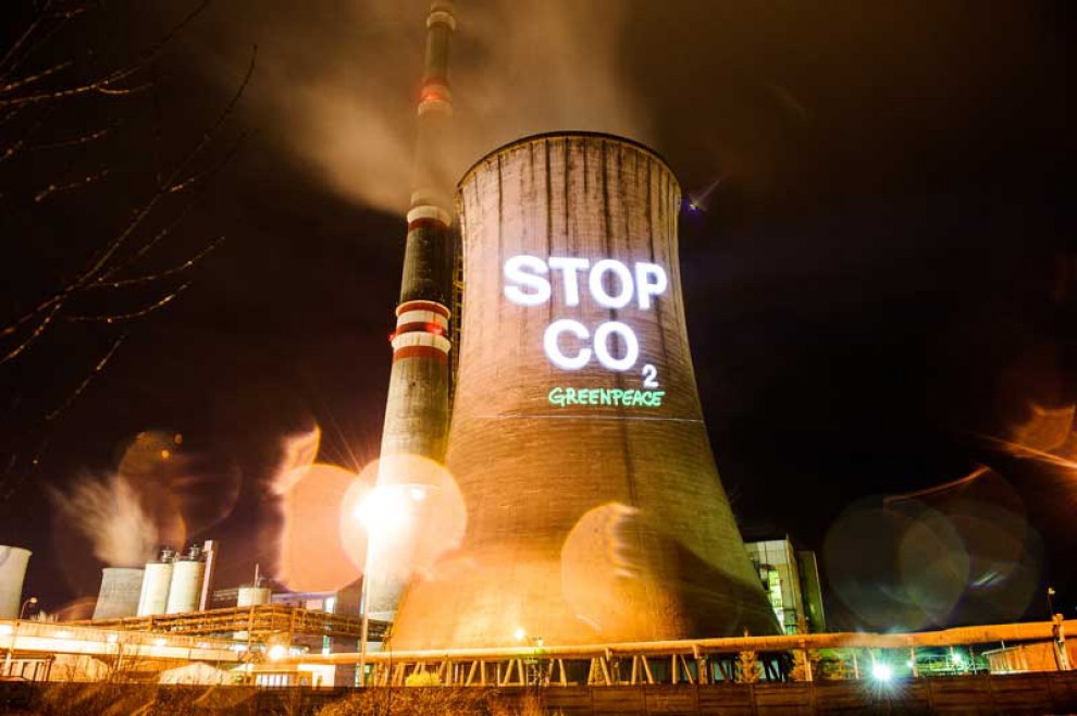 Greenpeace, tweet sulla centrale di carbone in Slovacchia: ''Renzi #cambiaverso''
