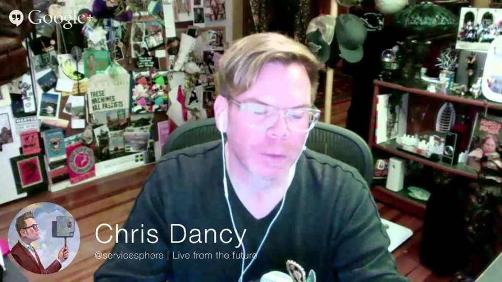 Chris Dancy, l'iperconnesso