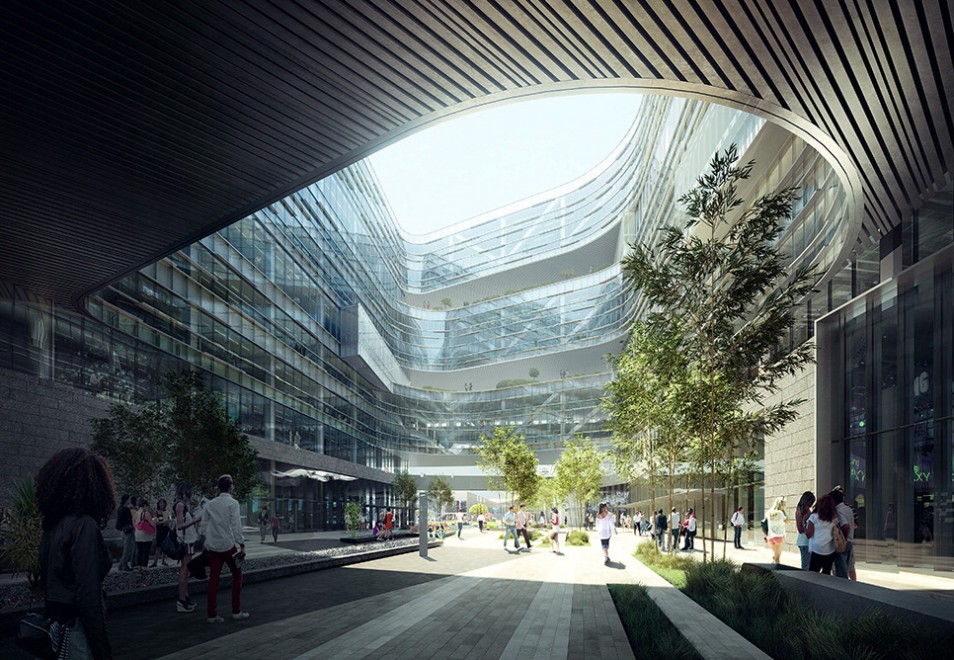 Gli edifici dell'hi-tech