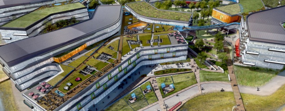 Gli edifici dell'hi-tech