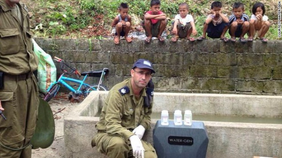 Acqua dall'aria: ci riesce una macchina israeliana