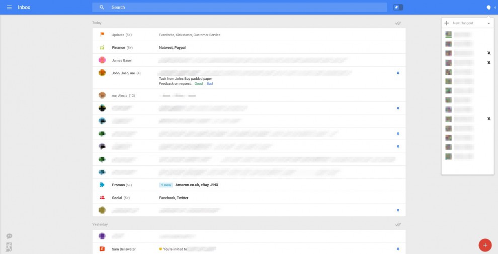 Gmail cambia look, ecco l'anteprima