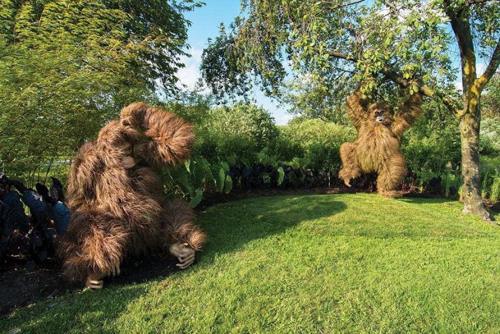 Atlanta, sculture vegetali giganti al giardino botanico