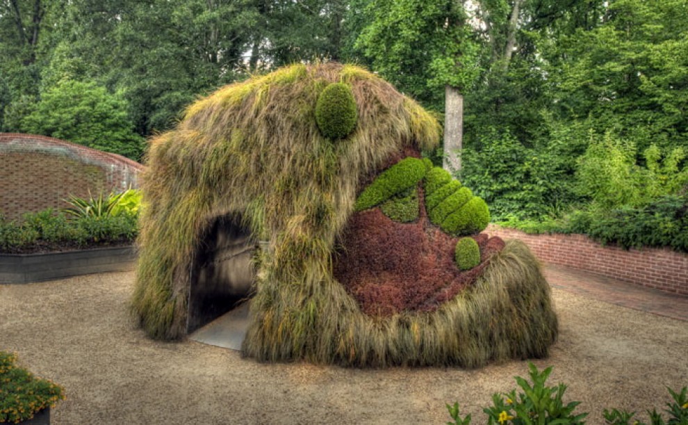 Atlanta, sculture vegetali giganti al giardino botanico