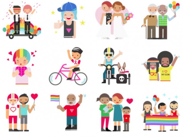 Facebook e il Pride, gli stickers a tema LGBT