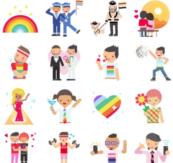 Facebook e il Pride, gli stickers a tema LGBT