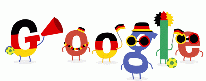 Coppa del Mondo 2014, Google omaggia i tifosi