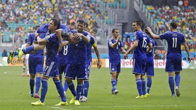 Bosnia-Iran 3-1, Dzeko e Pjanic lanciano agli ottavi la Nigeria