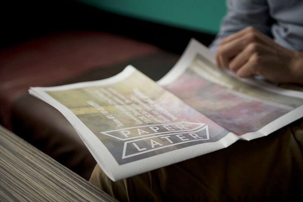 Paperlater, il giornale arriva dal web