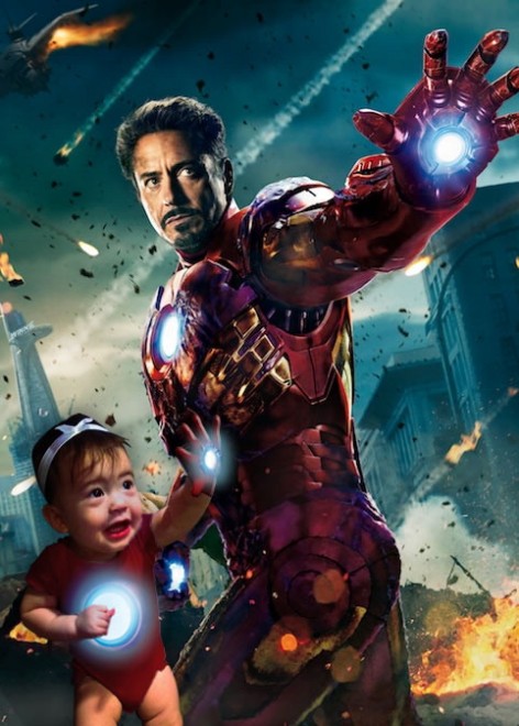 Mia figlia &egrave; un supereroe: il photoshop del pap&agrave;