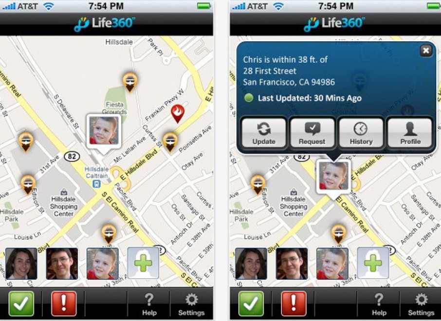 Bimbi, genitori e smartphone: app per famiglie
