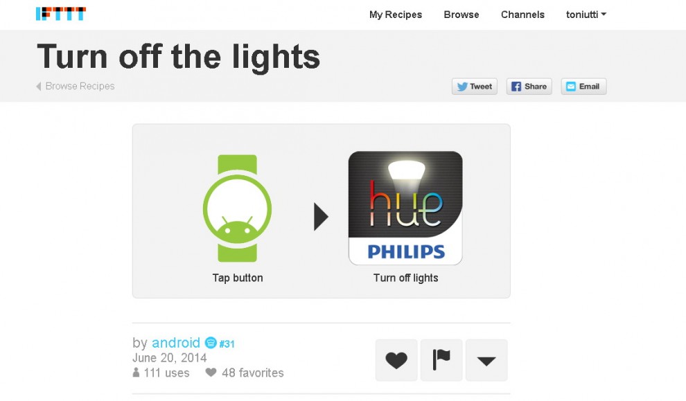 IFTTT, ricette per la nostra vita digitale