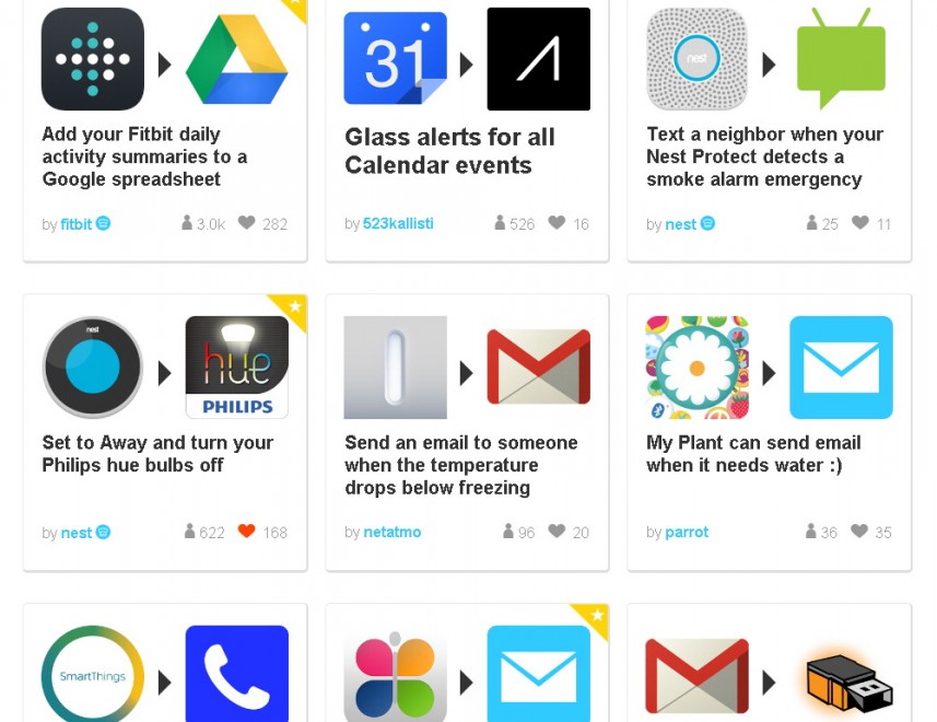 IFTTT, ricette per la nostra vita digitale