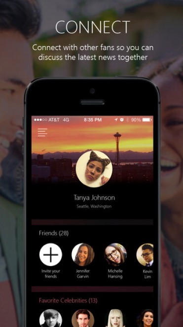 Snipp3t, Microsoft porta il gossip sullo smartphone