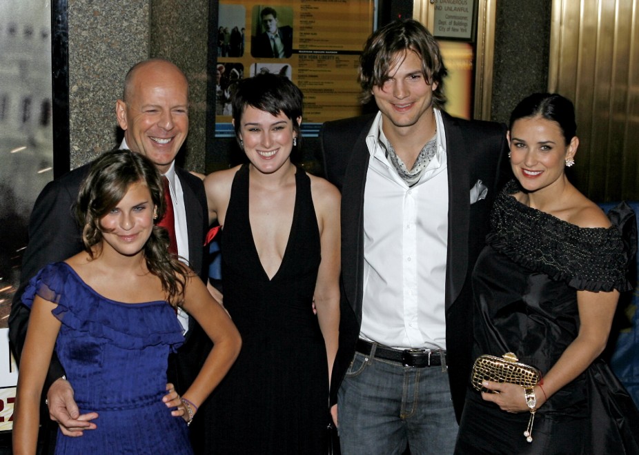 Figlie Demi Moore E Bruce Willis Oggi
