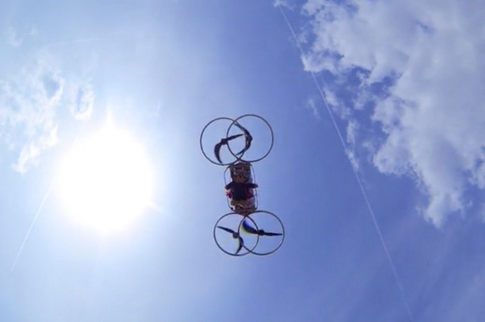 Hoverbike, volando come in E.T.