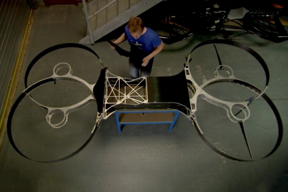 Hoverbike, volando come in E.T.