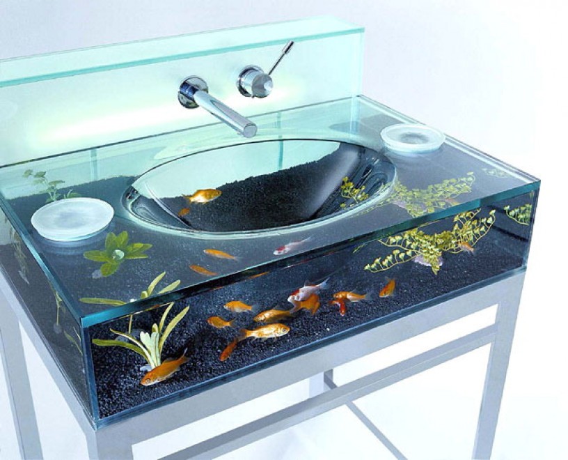 Design: gli acquari i pi&ugrave; stravaganti del mondo