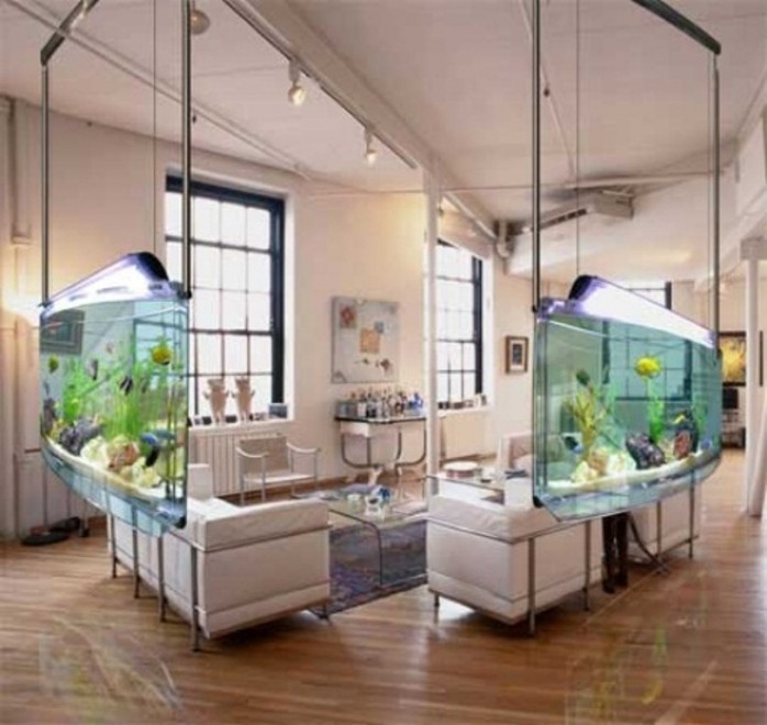 Design: gli acquari i pi&ugrave; stravaganti del mondo