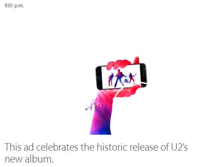 Apple, U2 chiudono lancio iPhone 6 e Apple Watch