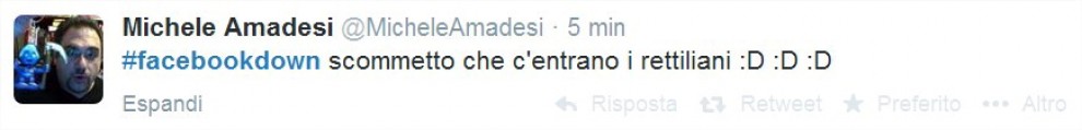 #facebookdown, tutti su Twitter