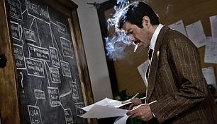Favino, Giorgio Ambrosoli, all'anteprima Napolitano
