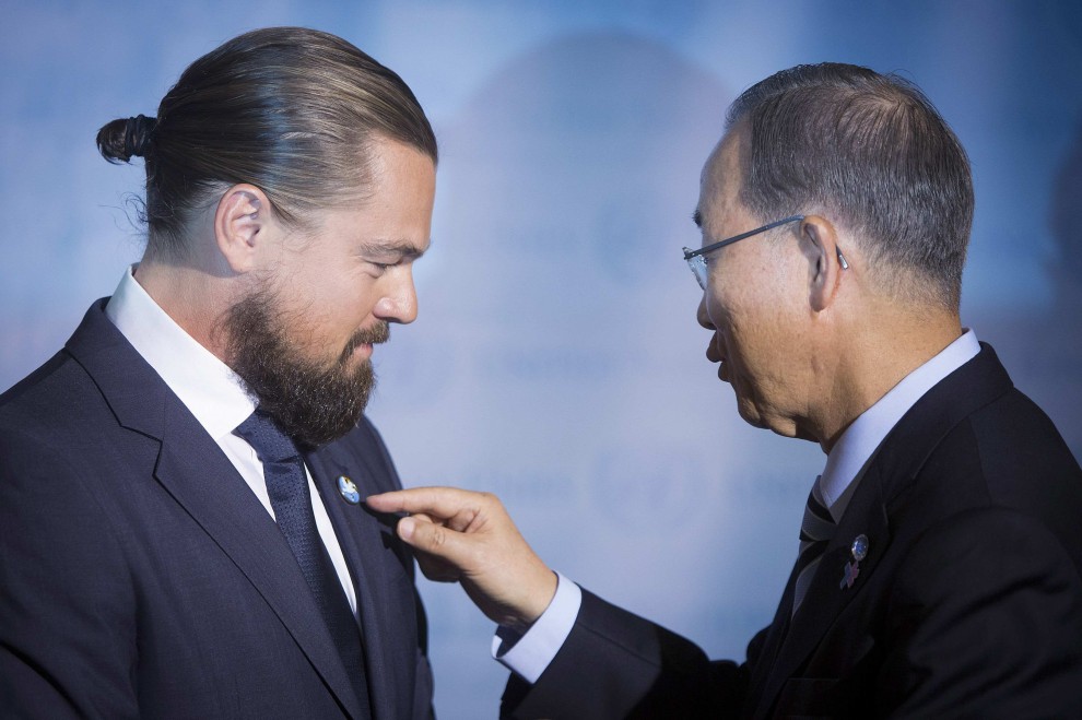 Leonardo DiCaprio testimonial Onu contro i cambiamenti climatici