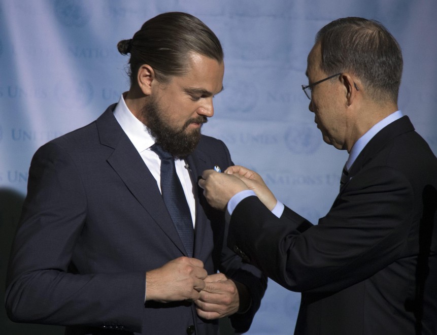 Leonardo DiCaprio testimonial Onu contro i cambiamenti climatici