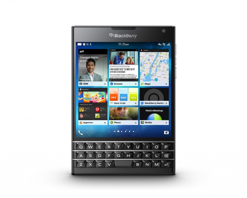 BlackBerry Passport: smartphone quadrato con tastiera fisica
