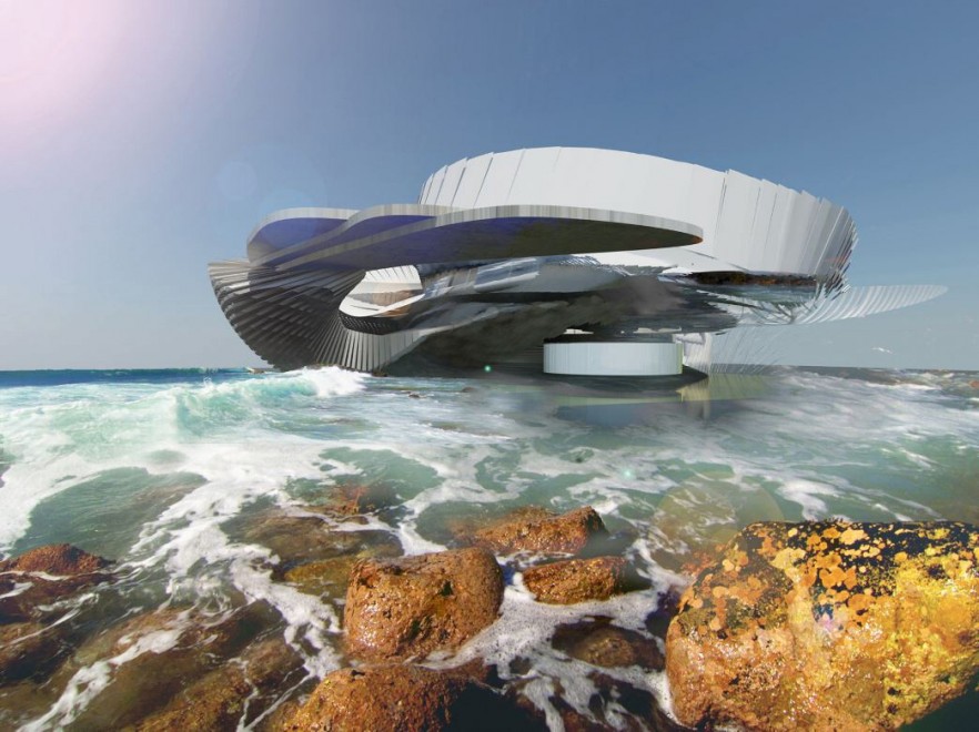 Vivere in una conchiglia: ecco la casa che trasforma le maree in energia