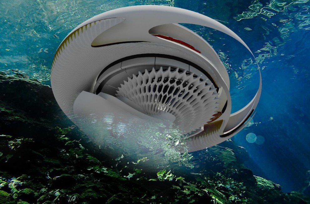Vivere in una conchiglia: ecco la casa che trasforma le maree in energia